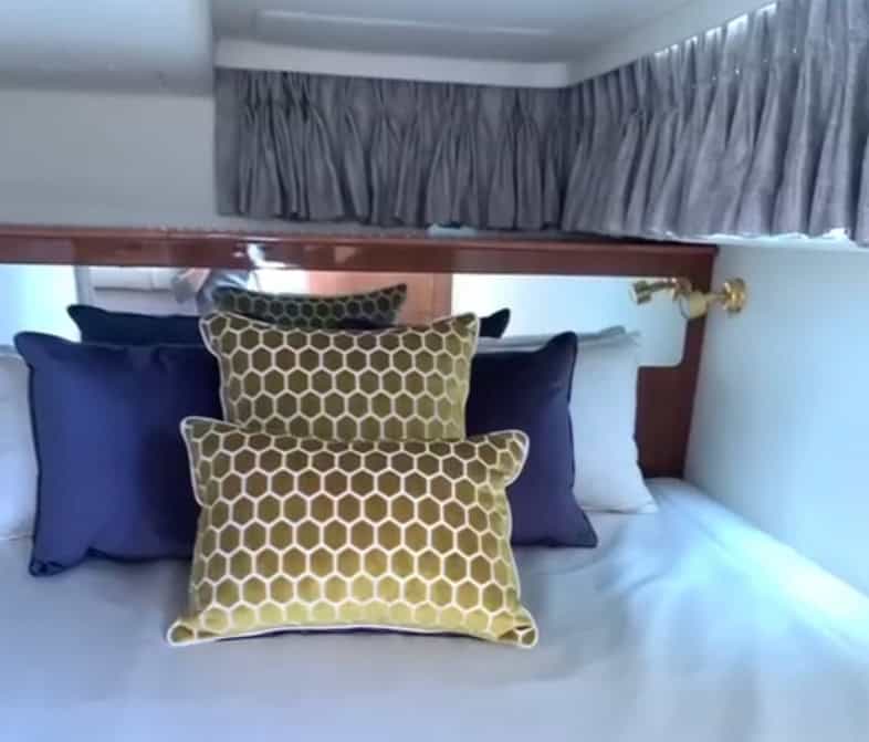 Curtains made for a boat interior in Perth