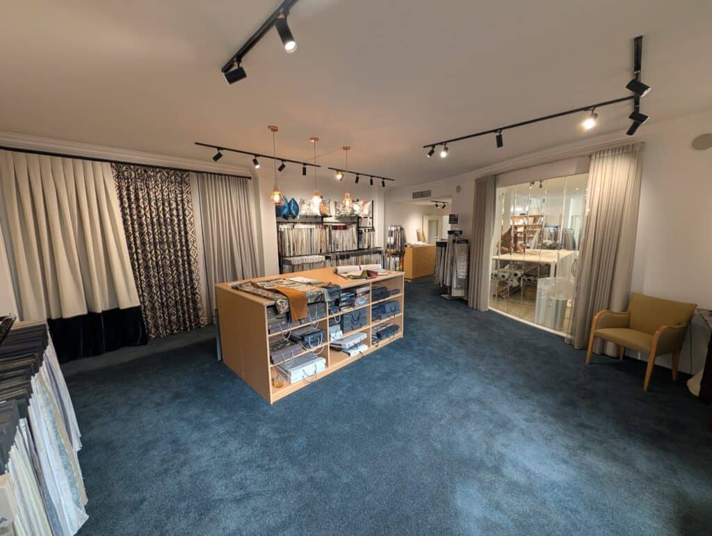 Hay Interiors showroom and workroom in Nedlands, Perth