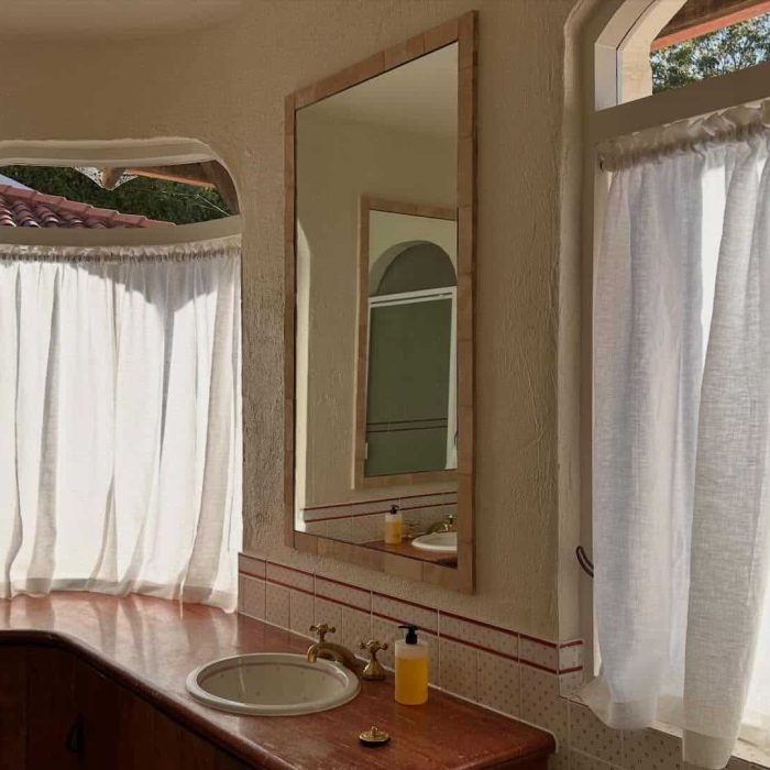 custom made cafe curtains in Perth home