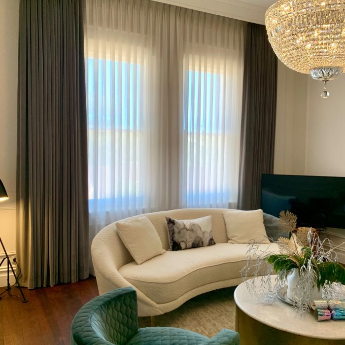 sheer and blockout curtain perth